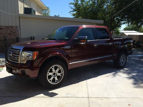 2009 ford f150 supercrew cab platinum navigation sunroof