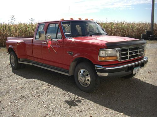 96 f350 2wd 7.3 powerstroke diesel red