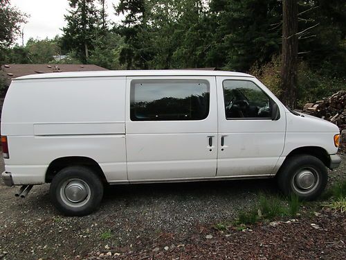 1994 ford econoline custom camper cargo van