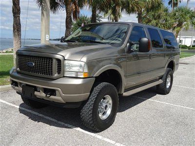 Lifted eddie bauer leather 4x4 diesel dvd 3rd row alloys great suv fl