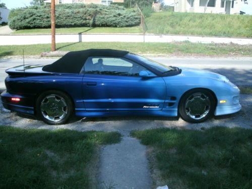 1999 pontiac firebird convertible 3800 series 2 (ram air)