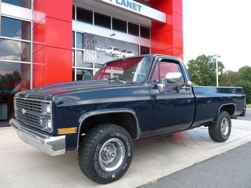 84 chevy longbed 4x4 pickup v8 recent restoration