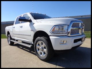 2014 ram 2500 4wd crew cab 149" laramie longhorn limited cummins loaded