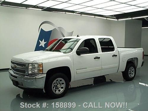 2012 chevy silverado crew 4.8l v8 6-passenger only 12k texas direct auto