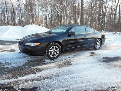 Black on black supercharged grand prix excellent no reserve low miles fast !!!!!