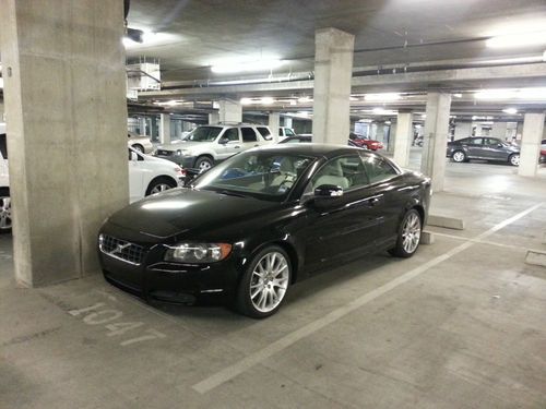 2008 black volvo c70