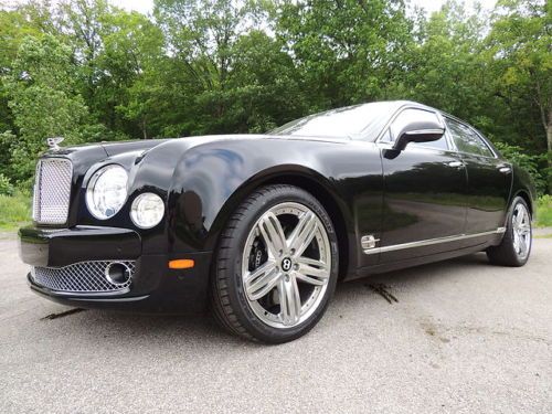 2012 bentley mulsanne perfect inside and out 342805msrp one owner