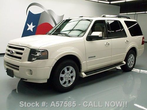 2008 ford expedition ltd 4x4 sunroof dvd rear cam 73k texas direct auto