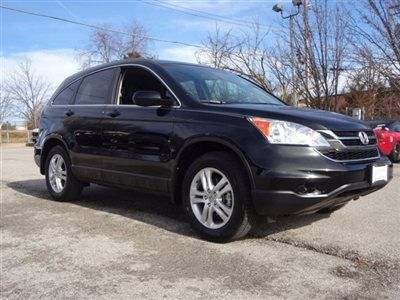 2010 black honda cr-v ex-l