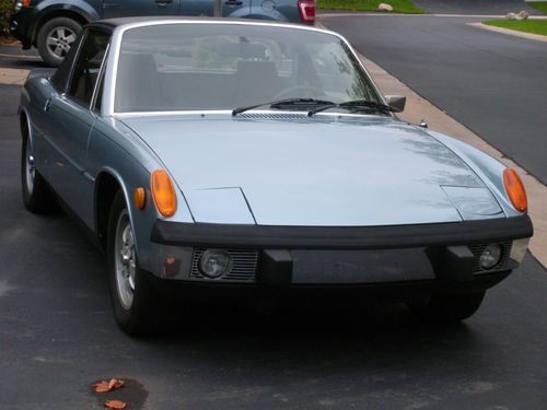 1974 porsche 914 2.0 marathon blue