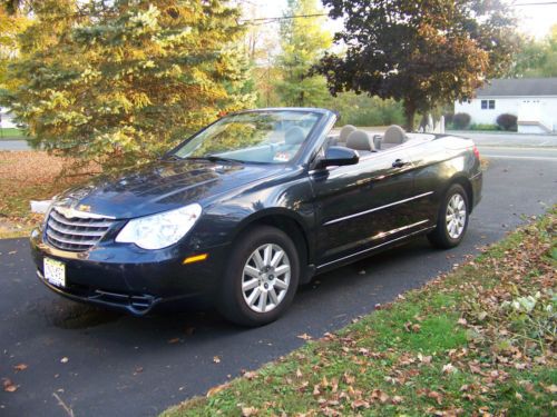 2008 chrysler sebring lx convertible 2-door 2.4l car in newton nj 07860