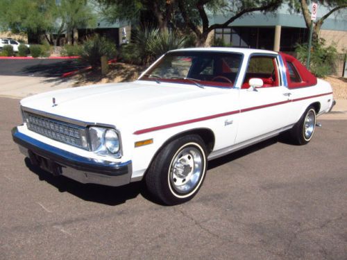 1976 chevrolet nova - rare concours edition - only 10k original miles -like new!