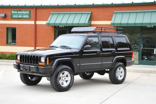 Cherokee sport classic / lifted / new lift, tires, rack, wheels / nicest on ebay