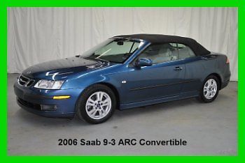 06 saab 9-3 arc 2.0t convertible 5 speed manual no reserve