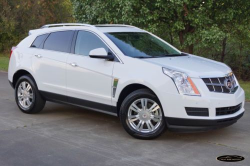 5-days*no reserve* &#039;12 cadillac srx luxury pkg 1-owner off lease bose eco pano