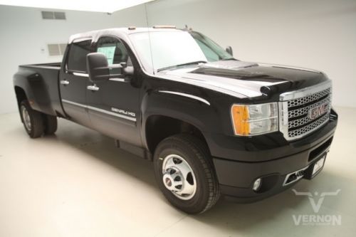 2014 drw denali crew 4x4 navigation sunroof leather heated duramax diesel