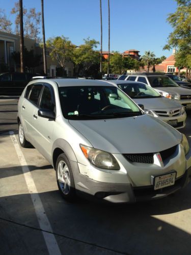 ** 2003 pontiac vibe base wagon 4-door 1.8l automatic 129k miles **