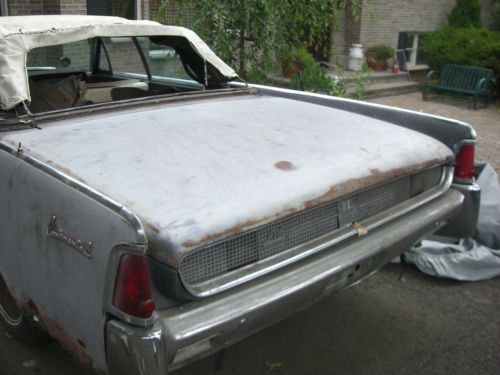 1961 lincoln continental convertible