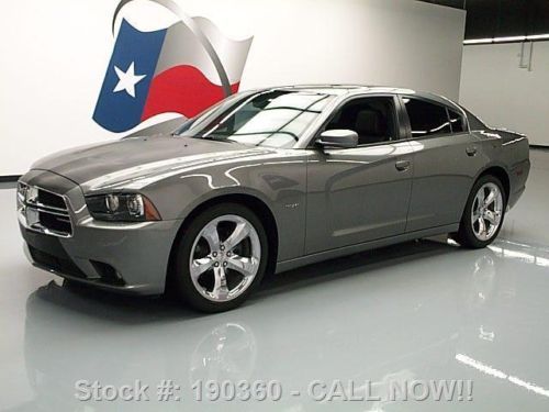 2012 dodge charger r/t hemi sunroof nav rear cam 28k mi texas direct auto