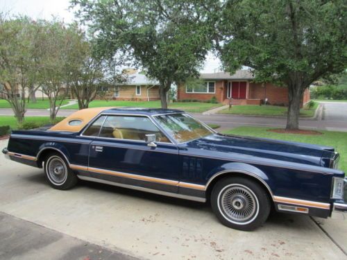 1977 lincoln mark v bill blass