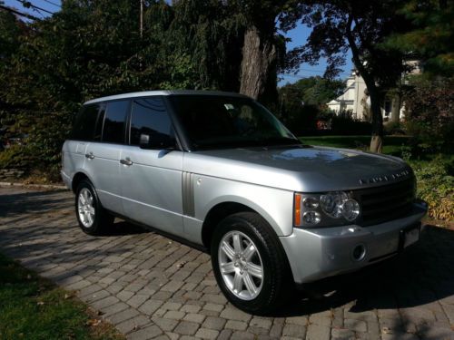 Silver 2006 range rover - low mileage