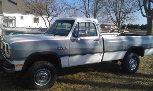 Dodge truck 4x4 2500 le pickup 12 valve diesel intercooled