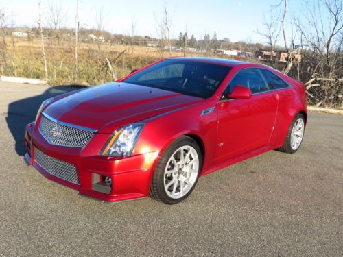 2011 cadillac cts-v ctsv 556hp auto trans coupe moonroof touch screen