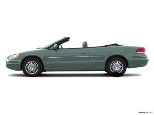 2002 chrysler sebring lx convertible 2-door 2.7l