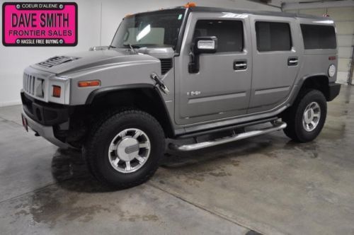 2008 tow hitch tint heated leather dvd onstar navigation back up camera