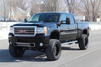 2011 gmc sierra 2500hd denali 6.6l duramax leather nav sunroof lifted loaded