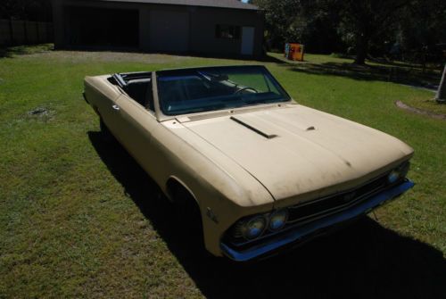 1966 chevrolet chevelle convertible project
