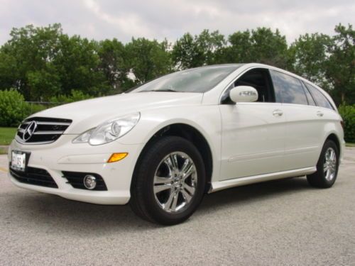 2009 mercedes-benz r350 4matic luxury mini van 4-door 3.5l