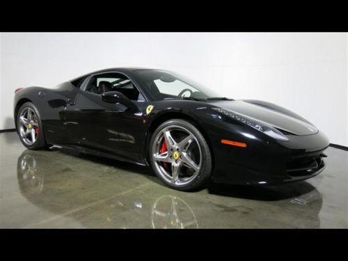 2013 ferrari 458 italia full electric seats 20&#034; chrome wheels carbon fiber