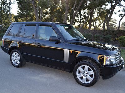 04 rover hse, low miles, loaded, awd, 1-owner, clean carfax, so. california car
