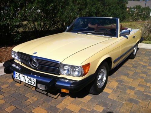 1979 mercedes-benz 450 sl only 69,000 miles