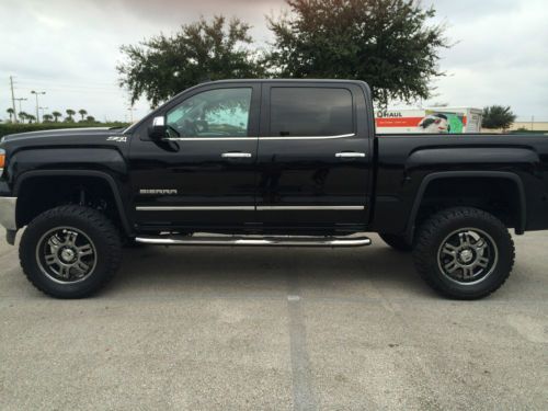 2014 gmc 1500 sierra ltz, z71 4x4, lifted