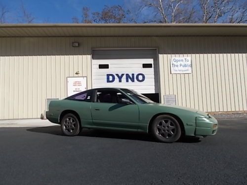 1990  nissan 240sx s13 automatic transmission ka24e bomber green