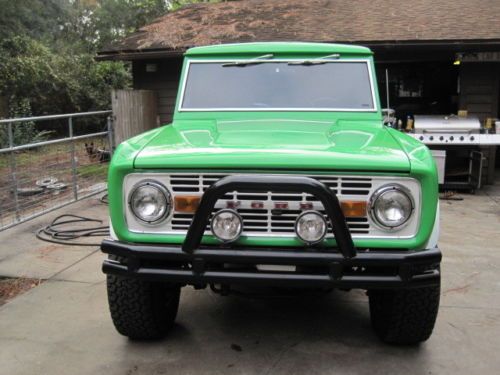 1977 ford bronco custom sport utility 2-door 5.0l