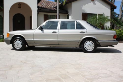 1986 mercedes-benz 420sel ~ one owner ~ florida car