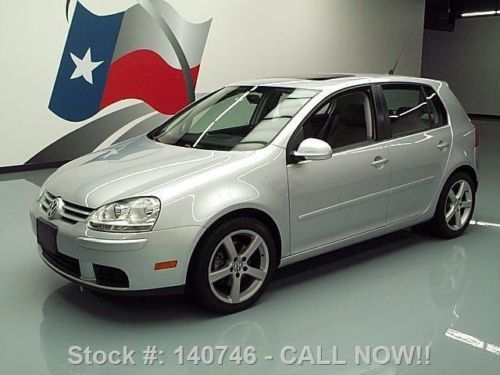 2008 volkswagen rabbit s hatchback auto sunroof 51k mi texas direct auto