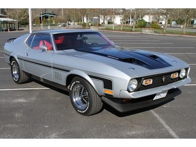 Sell used 1971 Mustang Mach 1 Ultra Rare -Factory J-Code 429 Cobra Jet ...