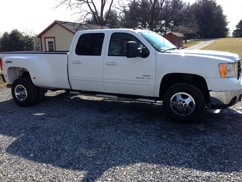 2009 sierra 3500 4wd crew drw slt loaded!!! navigation, sunroof, bad engine