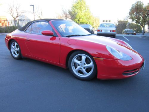 1999 porsche 911 carrera convertible 2-door 3.4l