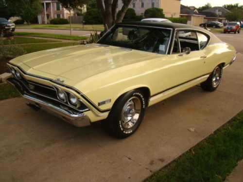 1968 chevy chevelle ss 396/350 2-door sport coupe original survivor true 138