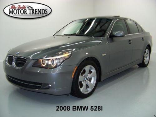 2008 bmw 528 528i sunroof premium cold weather heated seats steering wheel 59k