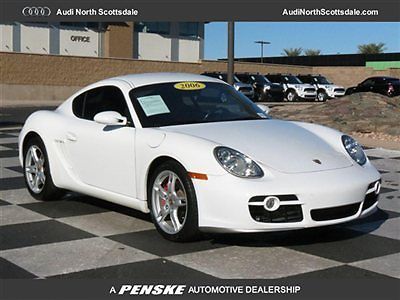 2006 porsche cayman coupe-leather- heated seats