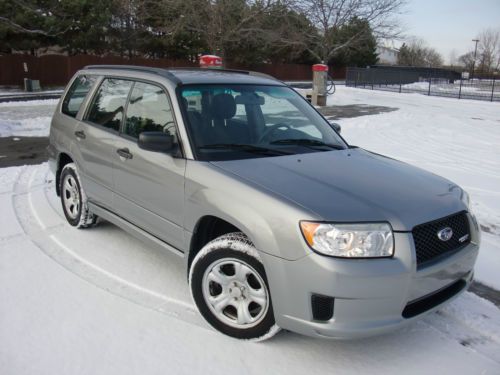 2007 subaru forester sportr 2.5l low 56,000 mi awd automatic loaded