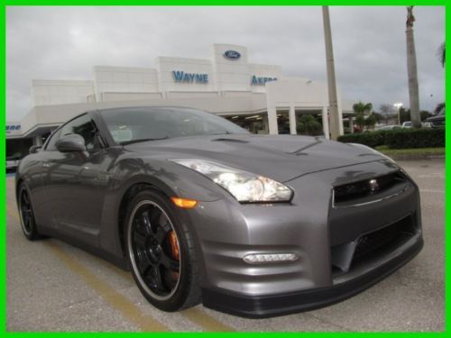 13 gun metal black edition 3.8l v6 awd twin turbo dual clutch gtr *low miles *fl