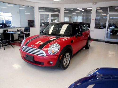 2009 mini cooper clubman 2dr cpe low miles one owner low reserve