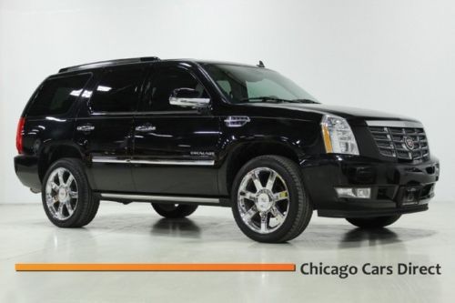 10 escalade awd premium collection navigation rear dvd power boards chrome 22s